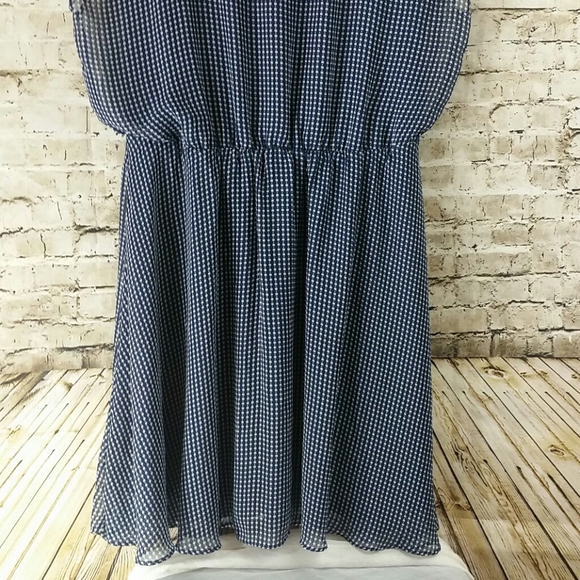 Gap Xl dress sleeveless blue white Euc - Picture 3 of 7